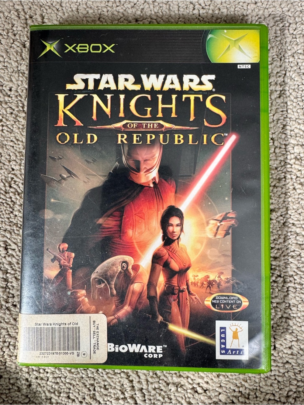 Xbox game Star Wars: Knights of the Old Republic
